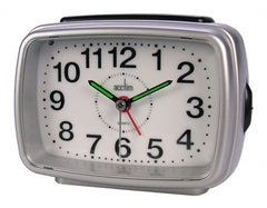 Titan Clock Silver /White