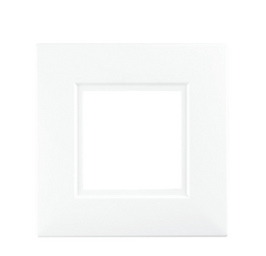 White Finger Plates for Flush Wall Switches