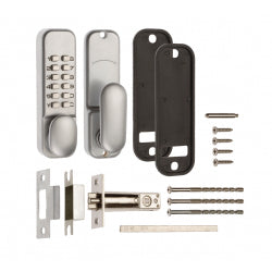 Digital Door Lock Oval with Hold Back