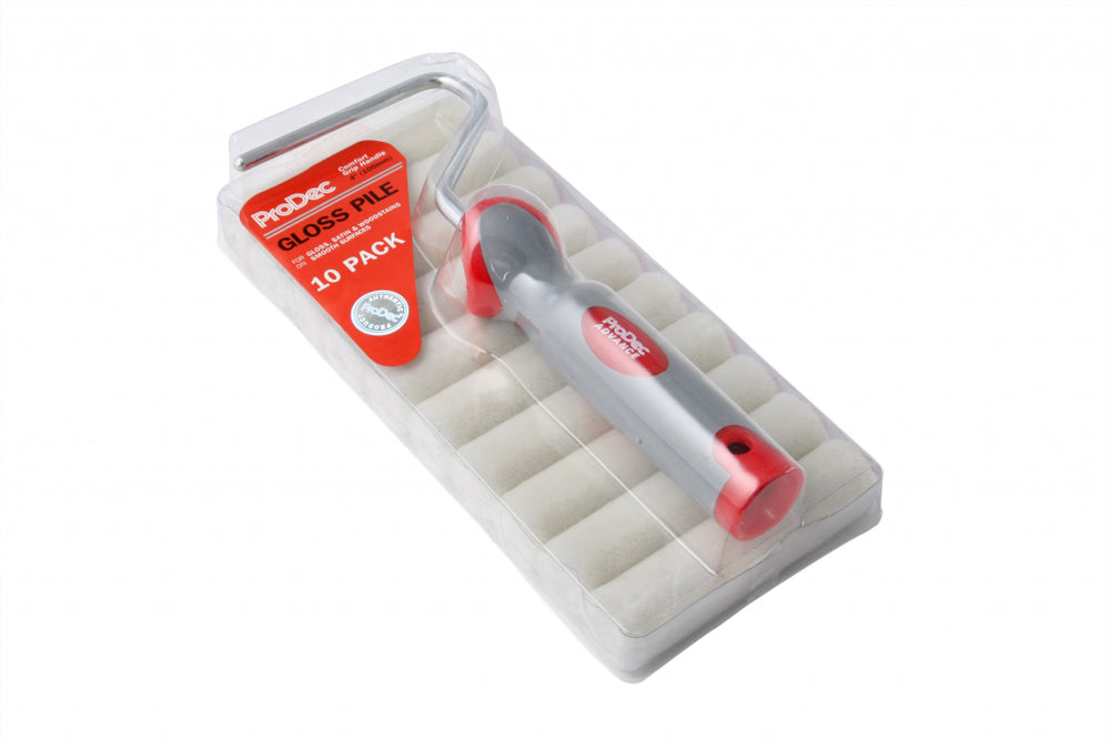 4" Gloss Mini Rollers & Frame