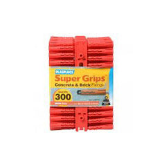 Super Grips Fixings - Red