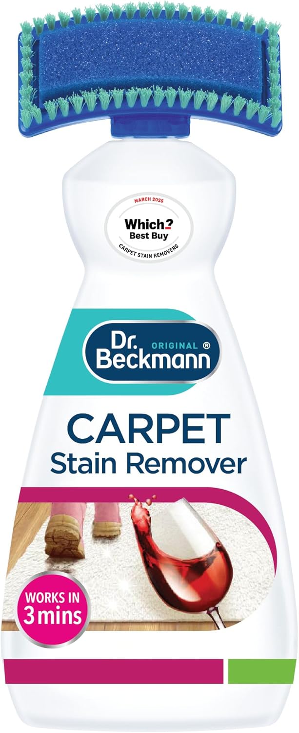 Dr. Beckmann Carpet Stain Remover with Brush (650ml)